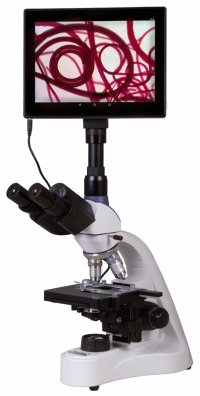 Trójokularowy mikroskop cyfrowy Levenhuk MED D10T LCD 