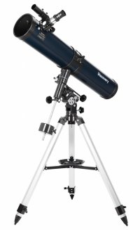 (PL) Teleskop Levenhuk Discovery Spark 114 EQ z książką 
