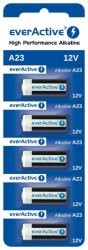 Baterie EVERACTIVE Alkaliczna A23 55mAh Blister 23A5BL