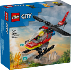LEGO 60411 City - Strażacki helikopter ratunkowy