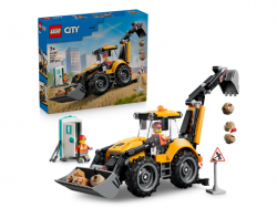 LEGO City Żółta koparko ładowarka 60480