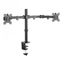 Uchwyt biurkowy Techly na 2 monitory ICA-LCD 582-D (13 - 32)