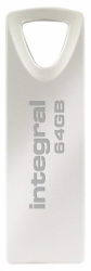 Pendrive (Pamięć USB) INTEGRAL 64 GB USB 2.0 Metaliczny
