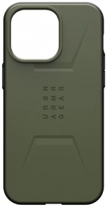 UAG Civilian Magsafe - obudowa ochronna do iPhone 15 Pro Max kompatybilna z MagSafe (olive)