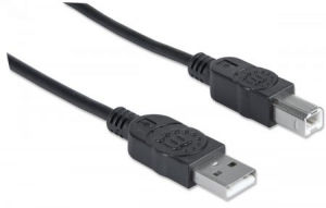 Kabel USB MANHATTAN USB 2.0 typ B 1