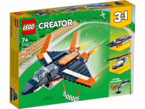 LEGO Odrzutowiec naddźwiękowy LEGO Creator 31126