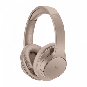 BH317 Słuchawki bezprzewodowe Bluetooth z mikrofonem, wokółuszne, kolor piaskowy