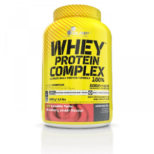 Whey Protein Complex 100% (puszka) 1800g truskawka