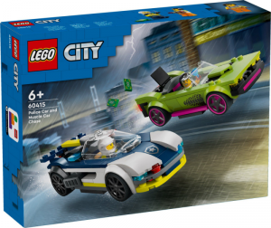 LEGO 60415 City - Pościg radiowozu za muscle carem