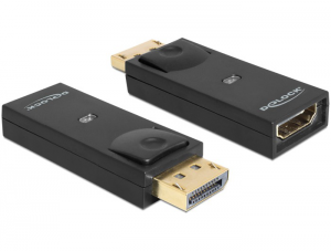 Adapter DELOCK Displayport (M) - HDMI (F) DisplayPort - HDMI 65258