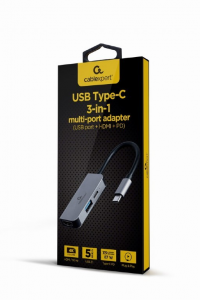 Hub USB GEMBIRD Hub USB-C PD HDMI USB 3.1