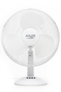 Wentylator biurkowy ADLER 40cm AD 7304 Biało-szary 