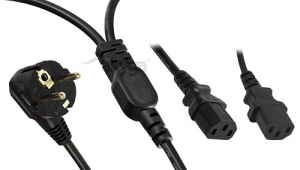 Kabel zasilający AKYGA Standardowy 1.5m. AK-PC-04A