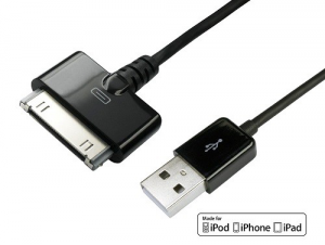 Kabel USB AKYGA 30-pin Apple Dock 1