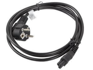 Kabel zasilający LANBERG Schuko - IEC320 C5 1.8m. CA-C5CA-11CC-0018-BK