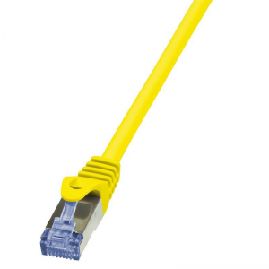 LOGILINK S/FTP Cat.6a 3 m Żółty 3 Patchcord 