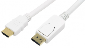LOGILINK DisplayPort - DisplayPort 2 m 2m /s1x Mini HDMI (wtyk) 1x Mini HDMI (wtyk)