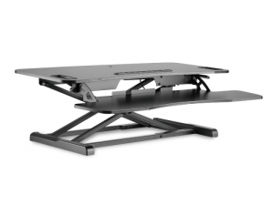 Ergonomiczna nakładka na biurko, powierzchnia robocza: 950x615x106-460mm, regulowana, czarna