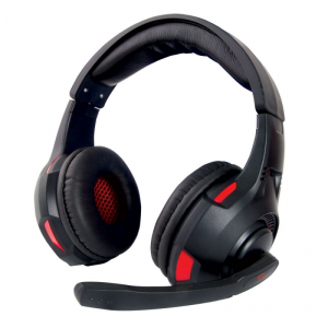 Słuchawki z mikrofonem ESPERANZA EGH370 Czarno-czerwony