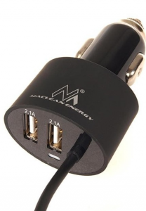 Ładowarka MACLEAN 2x USB Czarny MCE76