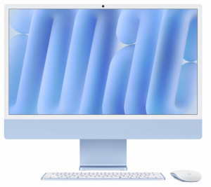 Komputer All-in-One APPLE iMac 24 (24/M4/24GB/SSD512GB/Niebieski)