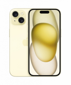 Smartphone APPLE iPhone 15 256 GB (Żółty) MTP83PX/A