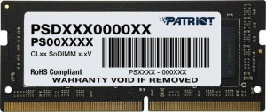 Pamięć PATRIOT SODIMM DDR4 8GB 2133MHz 15CL SINGLE