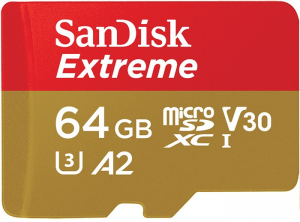 Karta pamięci SANDISK 64 GB Adapter