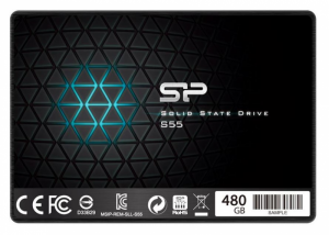 Dysk SSD SILICON POWER Slim S55 2.5″ 480 GB SATA III (6 Gb/s) 560MB/s 530MS/s