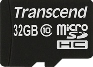 Karta pamięci TRANSCEND microSDHC 32 GB Adapter