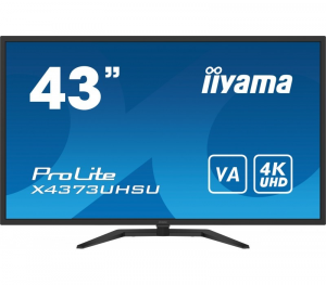 Monitor IIYAMA X4373UHSU-B1 (42.5 /VA /60Hz /3840 x 2160 /Czarny )