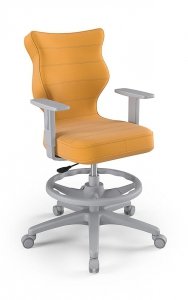 Krzesło młodzieżowe Entelo - Duo szary Monolith 03 rozmiar 5 WK+P