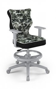 Krzesło młodzieżowe Entelo - Duo szary Visto 01 rozmiar 5 WK+P