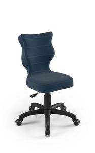 Krzesło dziecięce Entelo - Petit Czarny Velvet 35 rozmiar 3