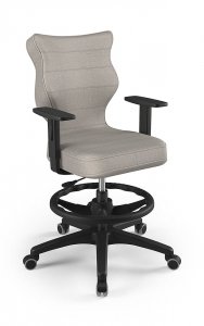 Krzesło młodzieżowe Entelo - Duo czarny Monolith 06 rozmiar 5 WK+P