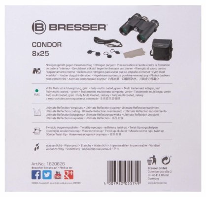 Lornetka Bresser Condor UR 10x25