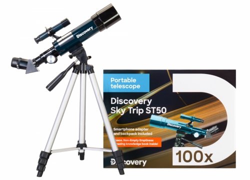 Teleskop Levenhuk Discovery Sky T76 z książką