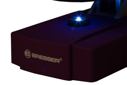 Mikroskop Bresser Junior 40x-640x, purpurowy
