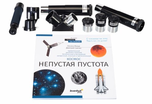 Teleskop Levenhuk Discovery Spark Travel 50 z książką