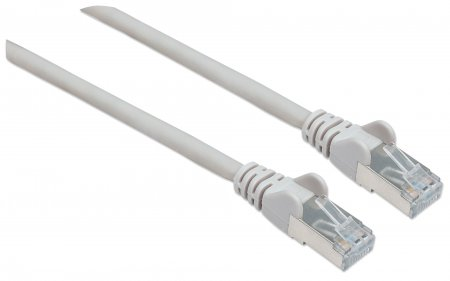 INTELLINET Patchcord Cat6a SFTP 2 m 100% Cu szary 317146