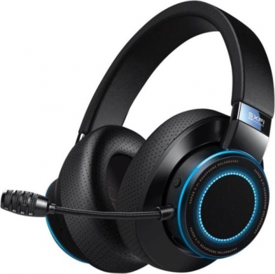 Słuchawki z mikrofonem CREATIVE Air Gamer Niebieski Czarno-niebieski