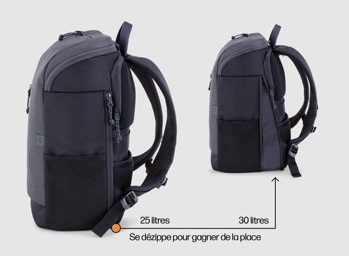 Plecak HP Travel 25L 6H2D8AA (maks.15.6&quot;/Czarny)