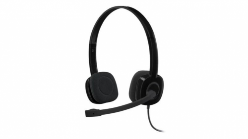 Słuchawki nauszne z mikrofonem LOGITECH Stereo Headset H151 (1.8m /3.5 mm wtyk/Czarny)