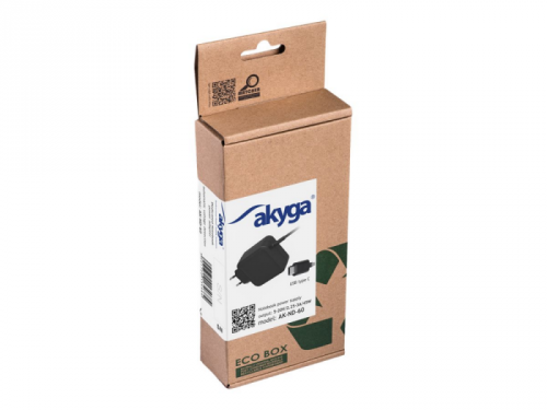 AK-ND-60 Zasilacz sieciowy AKYGA 45W  USB Typ C 5V