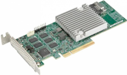 Supermicro AOC-S3916L-H16IR-32DD-O 16 int 12Gb/s ports, x8 Gen4, ROC - LP, 32HDDw/exp,RoHS