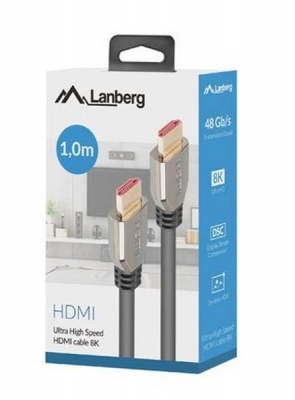 LANBERG CA-HDMI-30CU-0010-BK 1m /s1x HDMI 1x HDMI