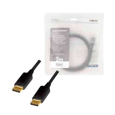 LOGILINK CDA0101 2m /s1x DisplayPort (wtyk) 1x DisplayPort (wtyk)