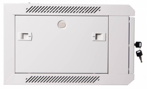 Szafa krosowa wisząca n/dz 19&quot; 4U S/600 G/450 szary, drzwi       metalowe, zdejmowane panele boczne