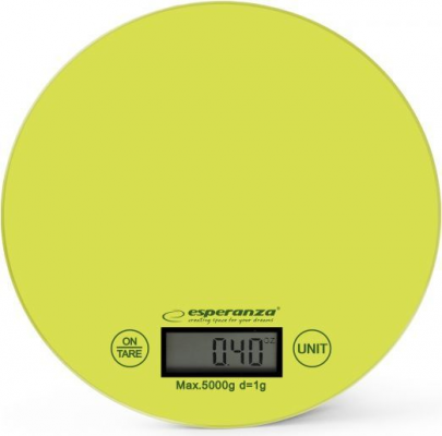 Waga kuchenna ESPERANZA EKS003G (Maks. 5000g /Zielony )