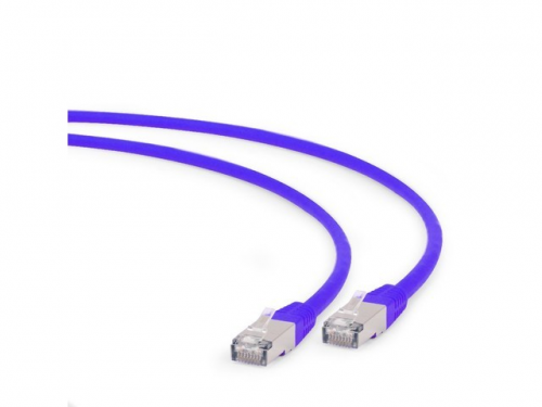 GEMBIRD Cat.6a S/FTP 0.5 m Fioletowy 0.5 Patchcord